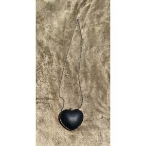 BCBG heart clutch bag